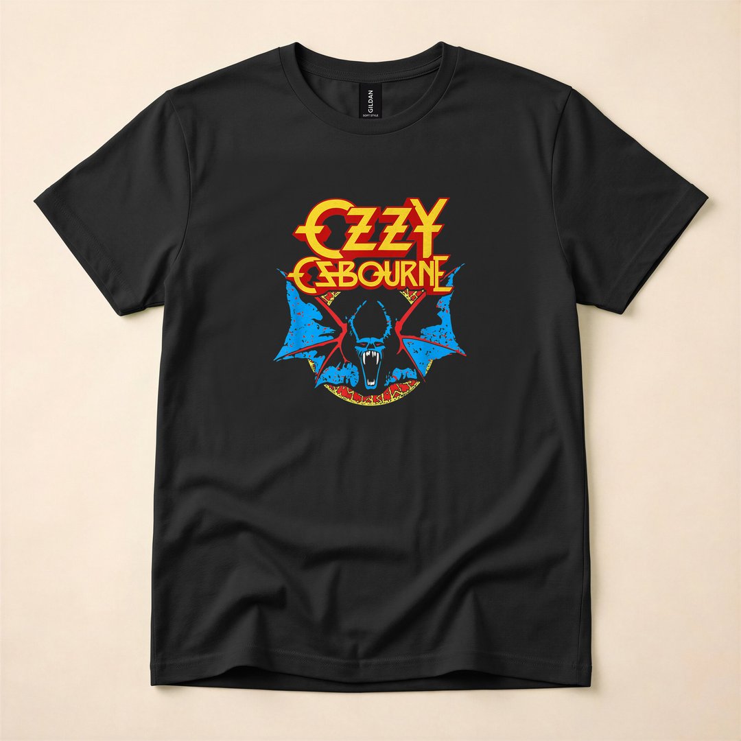 Ozzy Osbourne Classic Bat Rock Legend T-Shirt - photo 1