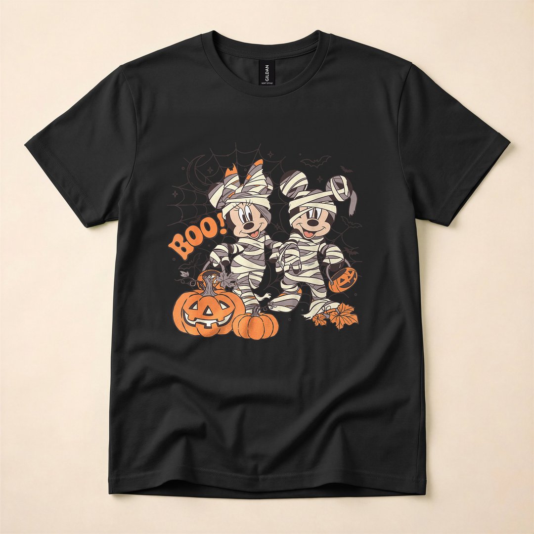 Mickey and Friends Boo Mummy Squad Halloween T-Shirt - photo 3
