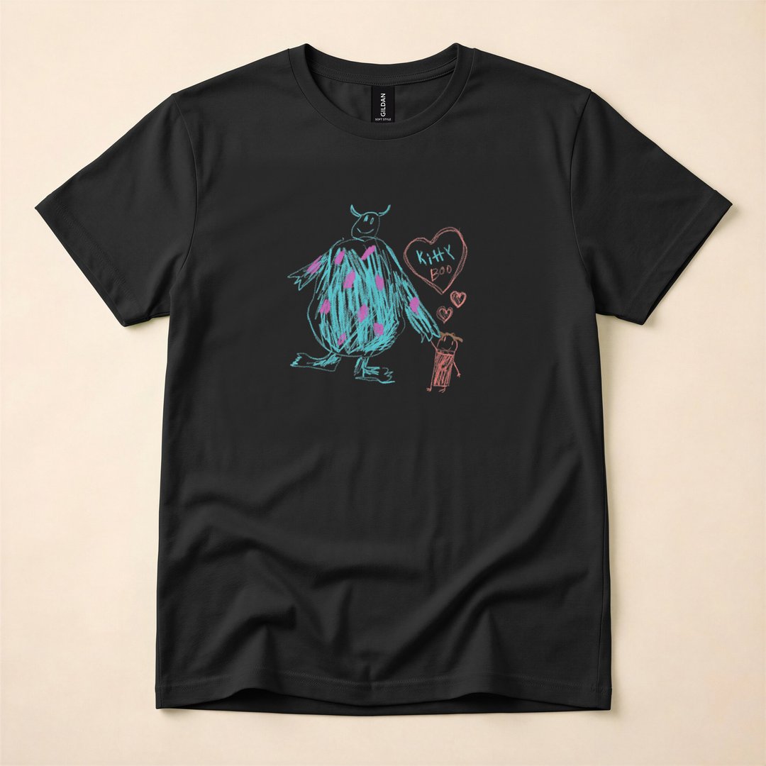 Monsters Inc Sulley Kitty and Boo Cuddle T-Shirt