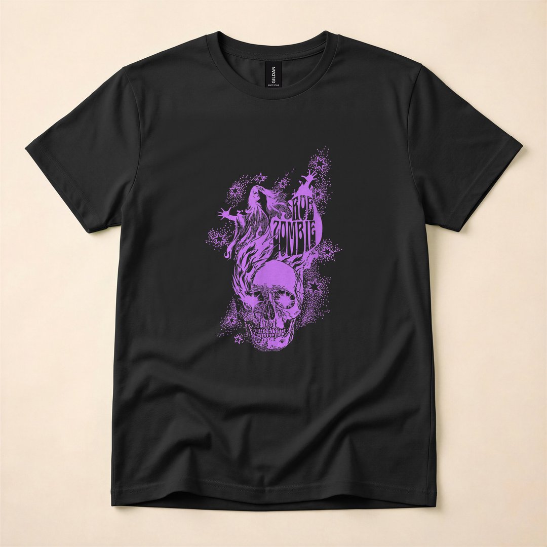 Rob Zombie Spectral Sheri Horror Art T-Shirt