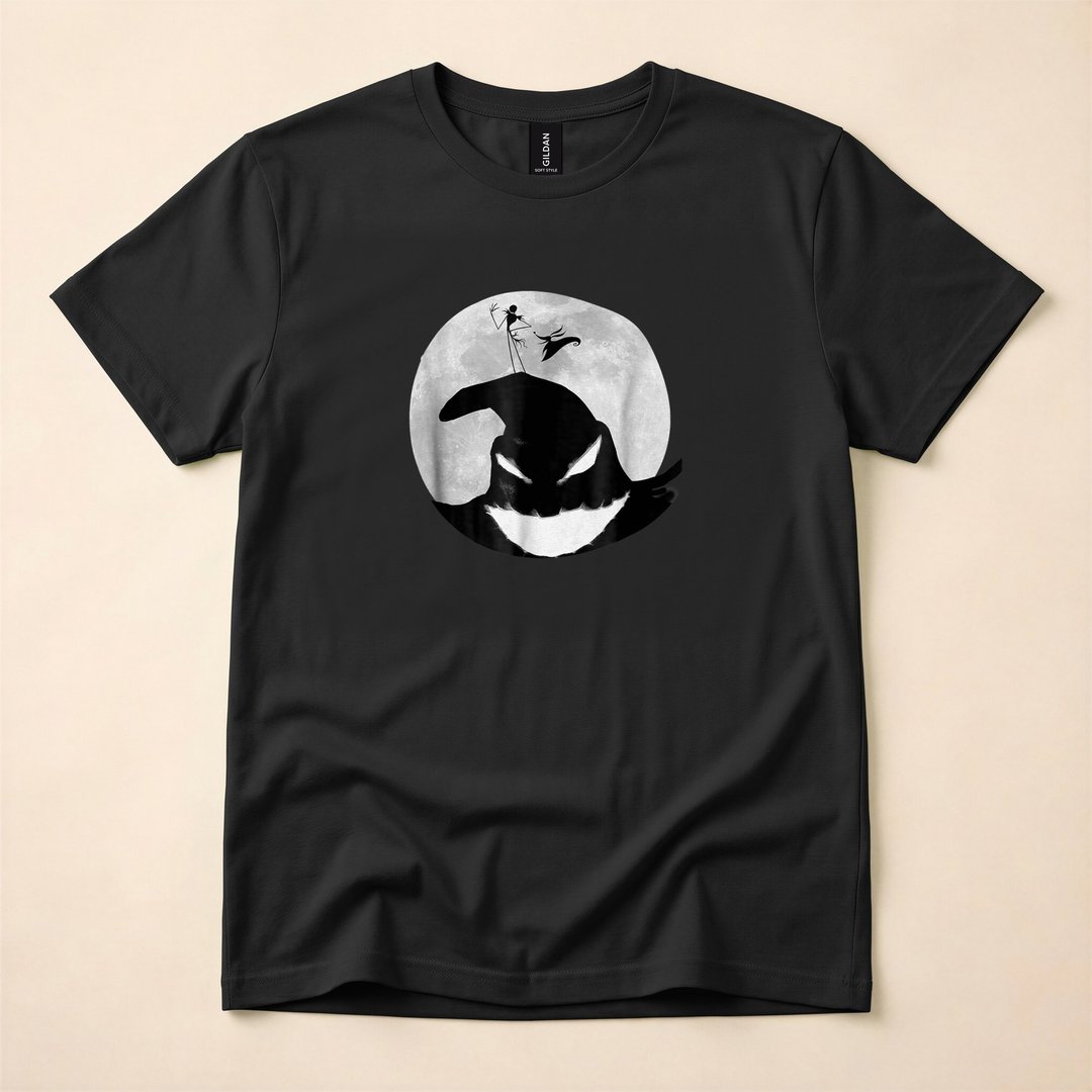 Oogie Boogie Under the Moon Halloween Town T-Shirt
