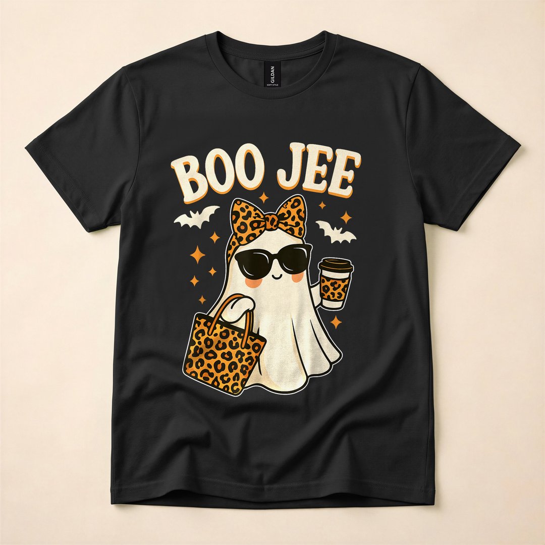 Boo-Jee Bougie Ghost Funny Halloween T-Shirt