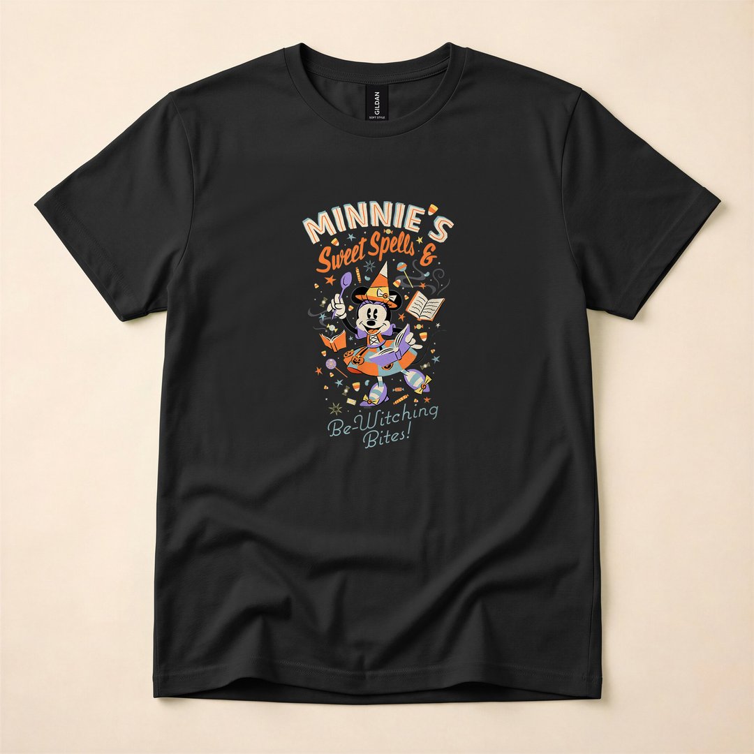 Minnie Sweet Spells and Be-Witching Bites Halloween T-Shirt