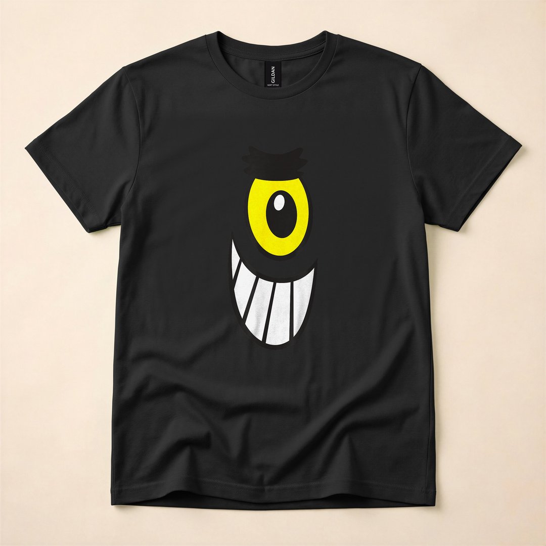 SpongeBob Plankton Big Face Halloween Costume T-Shirt - photo 3