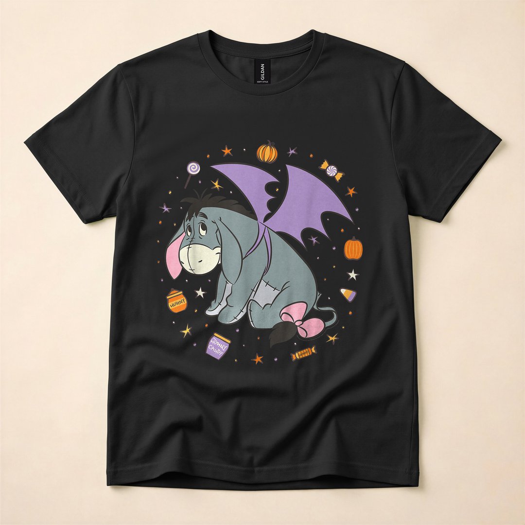 Winnie the Pooh Eeyore Halloween Trick-or-Treat T-Shirt
