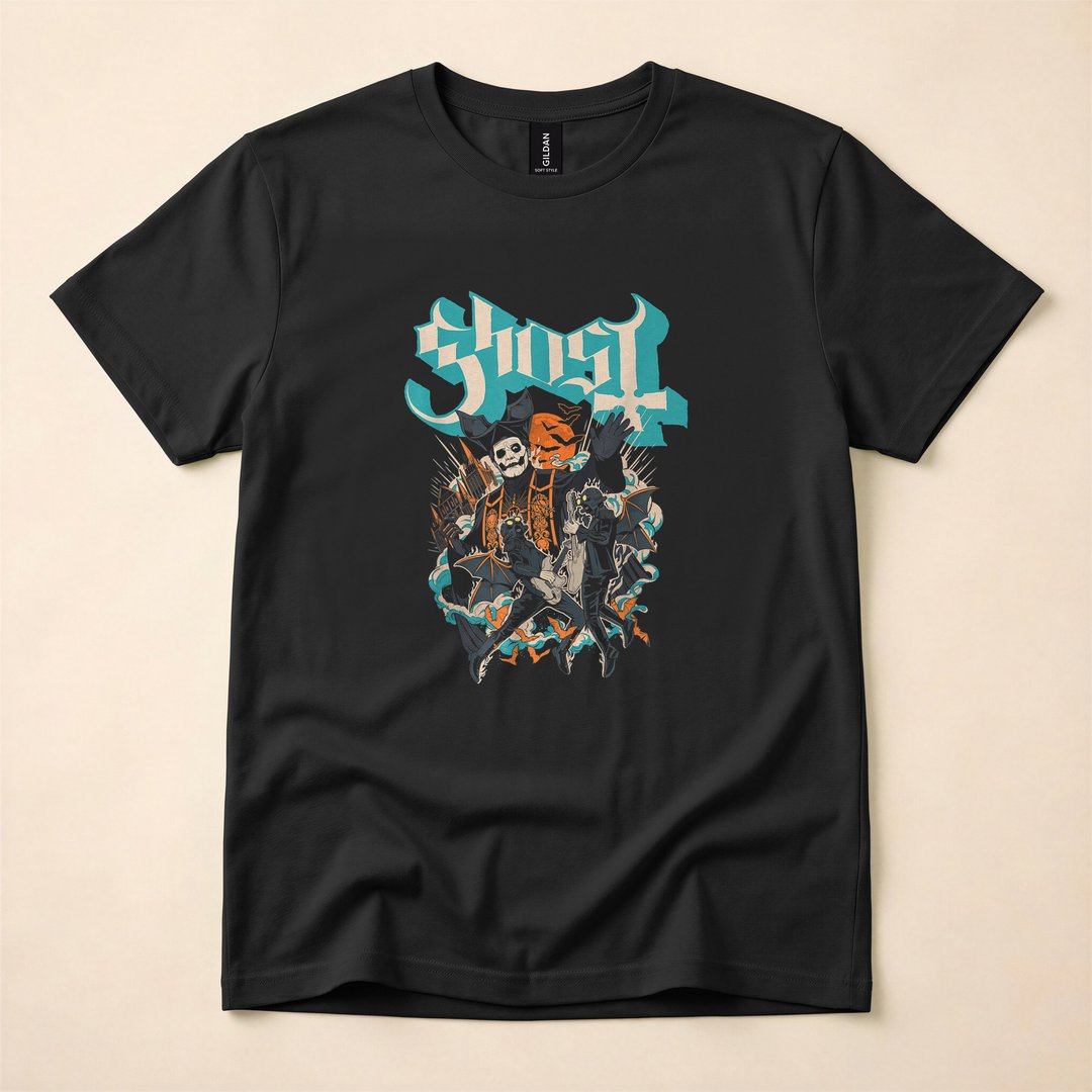 Ghost Band Impera Maestro Occult Rock T-Shirt