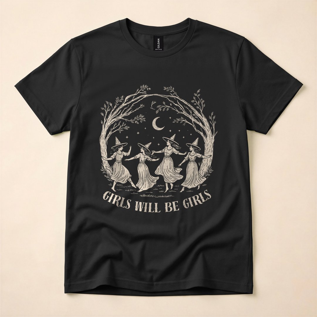Spooky Season Witch Vibes Halloween T-Shirt - photo 1