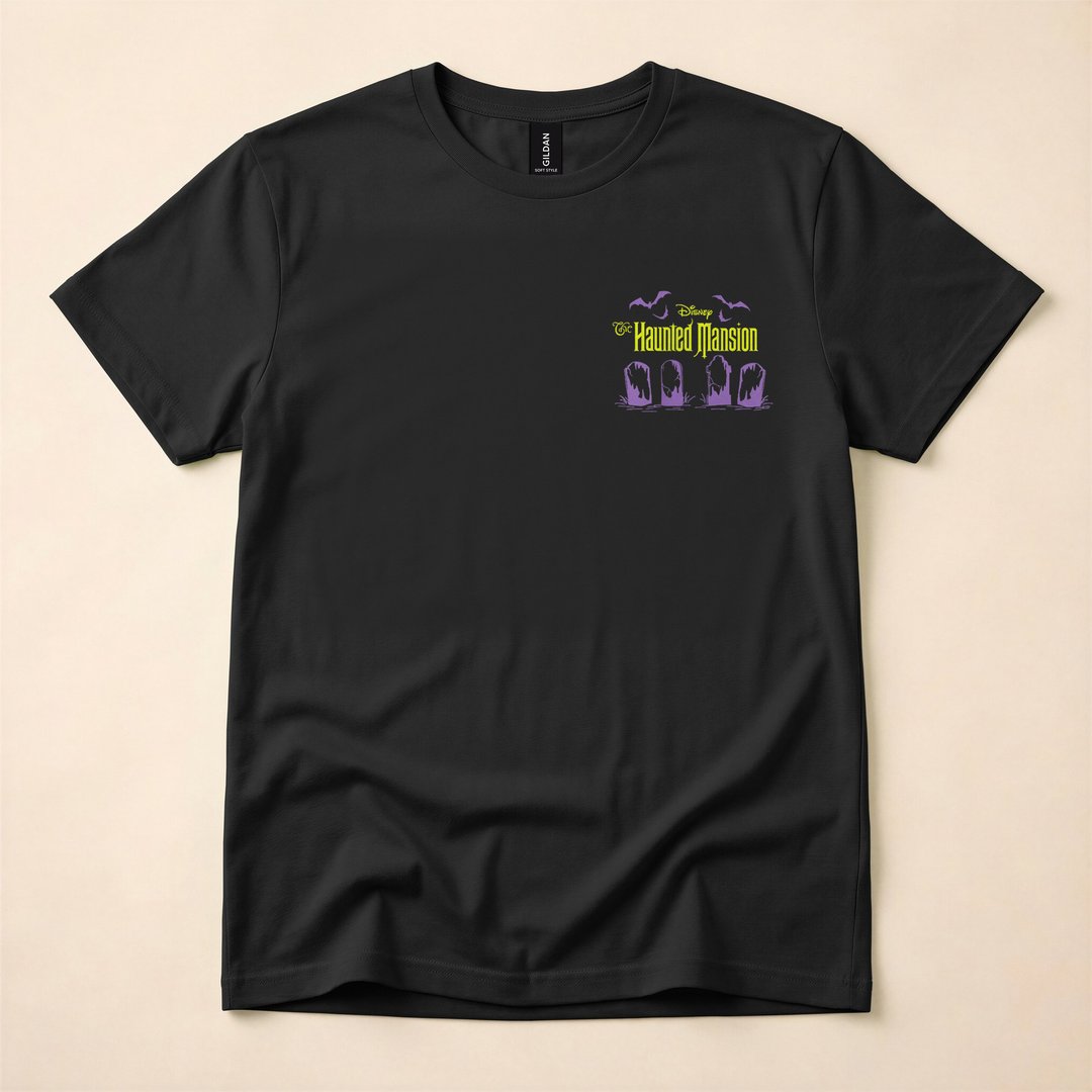Haunted Mansion Tomb Sweet Tomb Halloween T-Shirt, Spooky Season Graphic Tee Gift