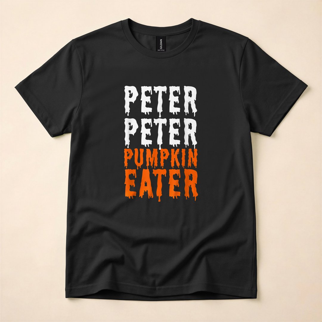Peter Pumpkin Eater Halloween Couples Costume T-Shirt