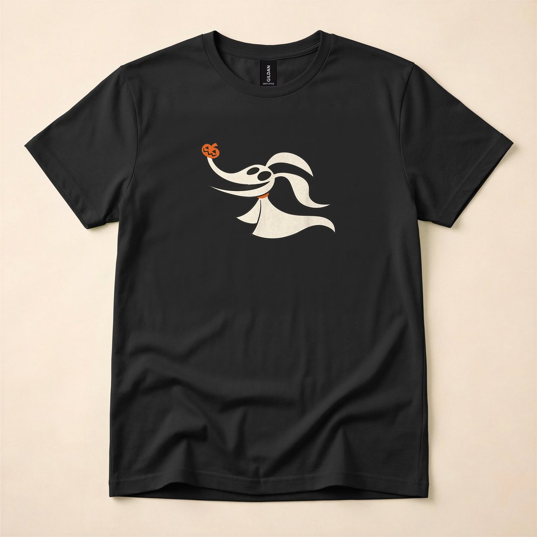 Zero the Ghost Dog Nightmare Before Christmas T-Shirt