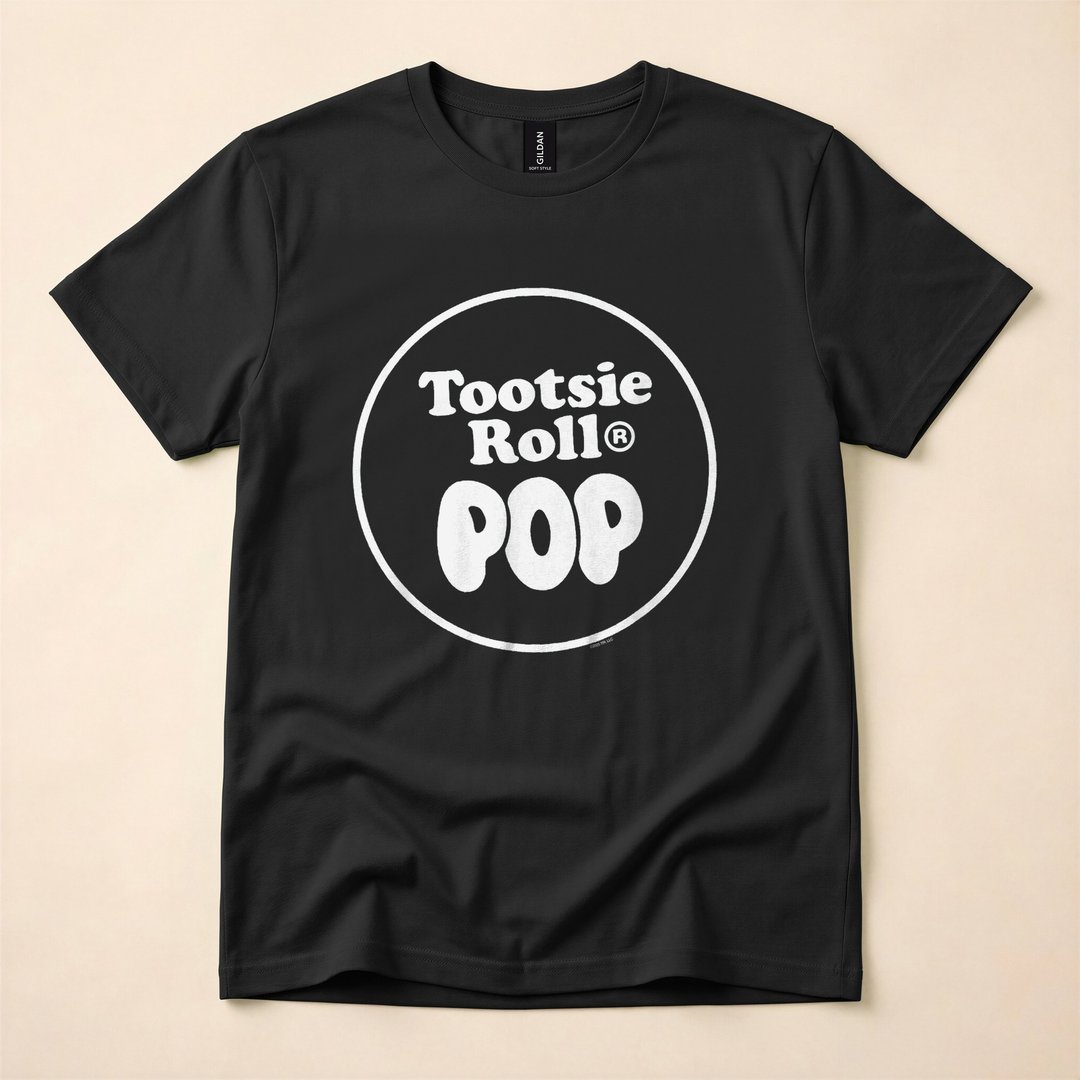 Tootsie Roll Pop Wrapper Group Halloween Costume T-Shirt - photo 3