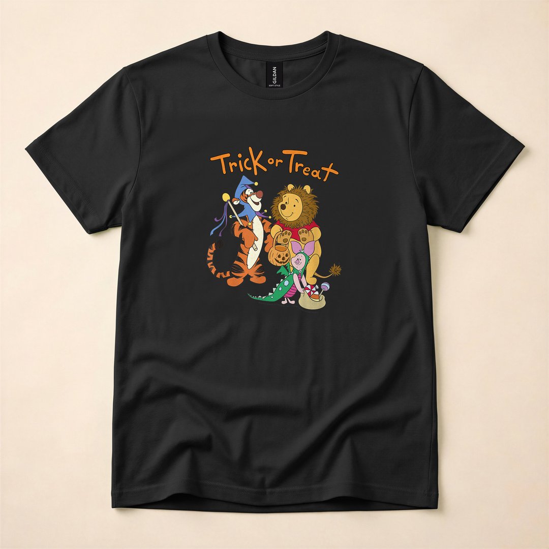 Winnie the Pooh Friends Halloween Trick or Treat T-Shirt - photo 3