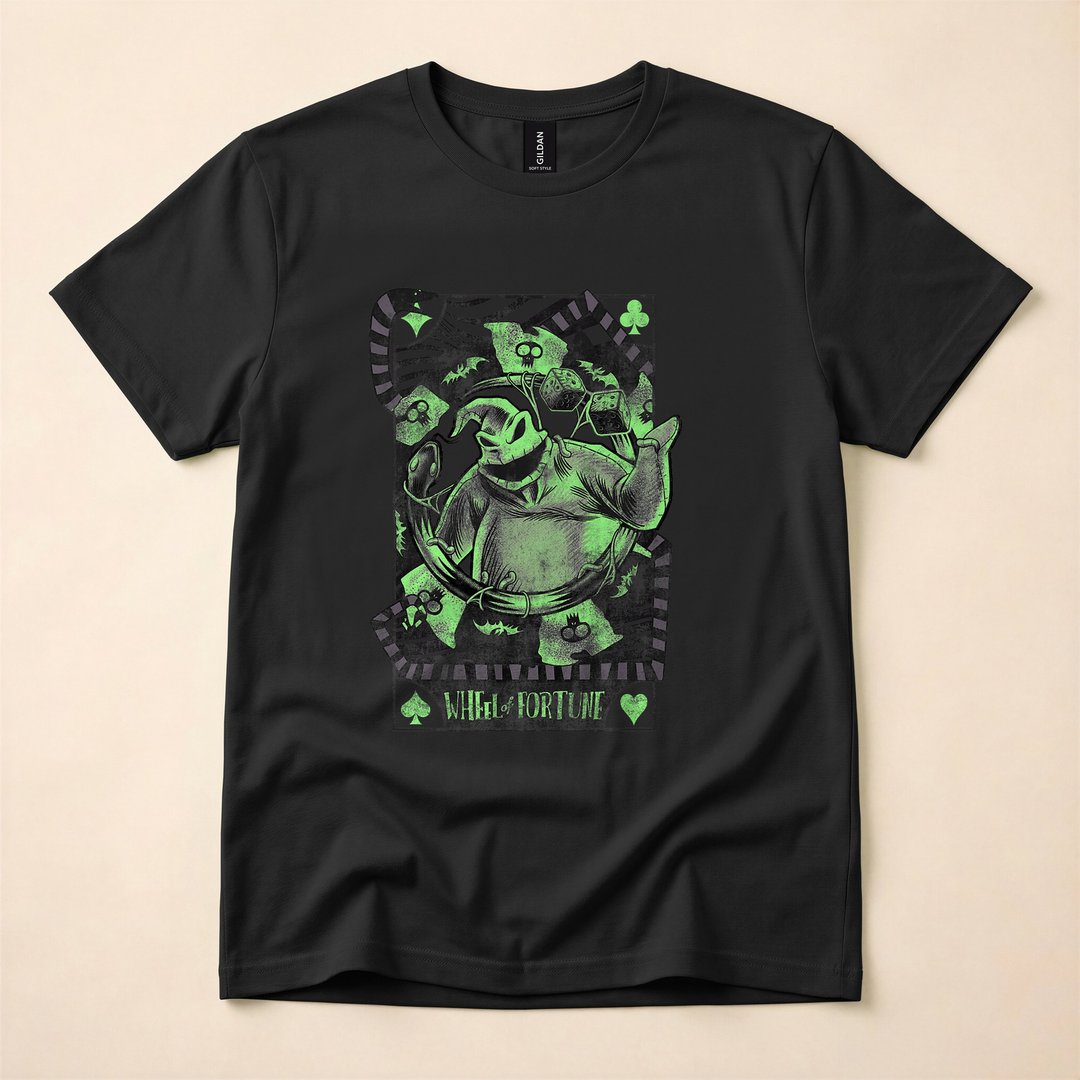 Oogie Boogie Card Nightmare Before Christmas T-Shirt - photo 1