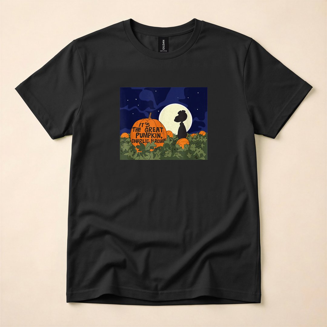 Snoopy It's the Great Pumpkin Peanuts Halloween T-Shirt - photo 3