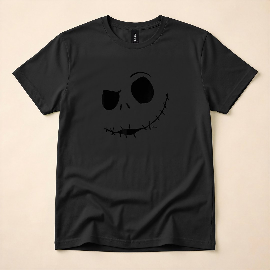 The Nightmare Before Christmas Jack Skellington Face T-Shirt - photo 3