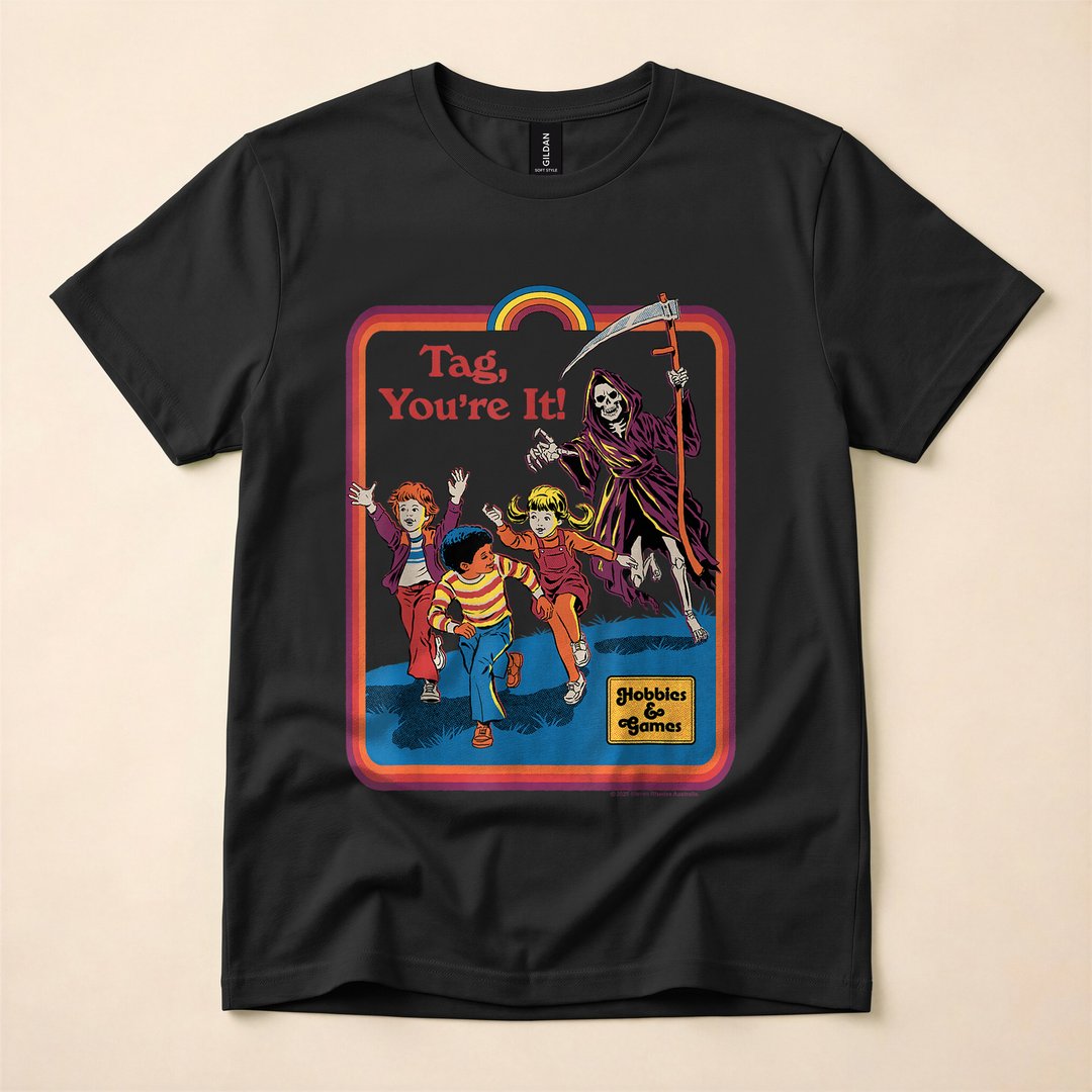 You're It Grim Reaper Funny Vintage Halloween T-Shirt