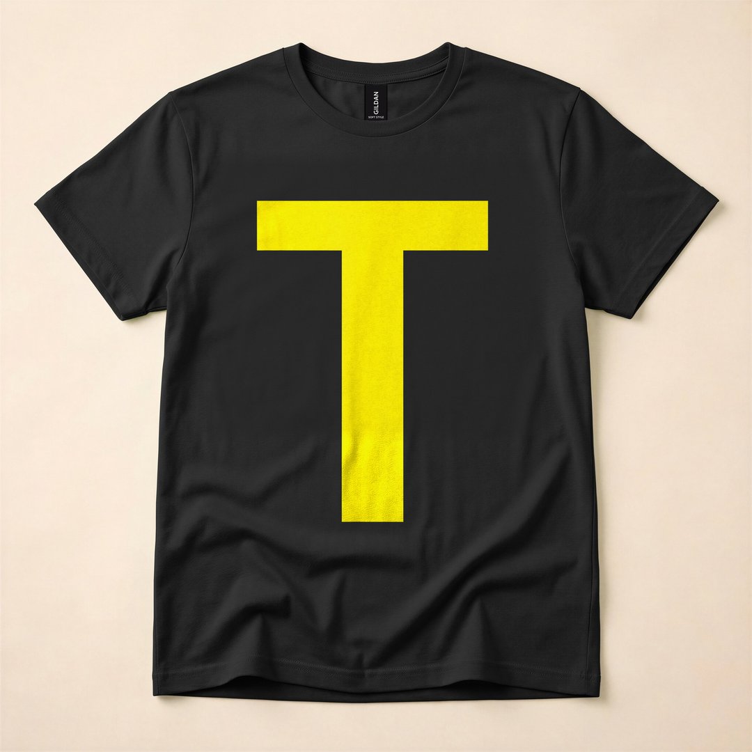 Chipmunk Group Letter T Halloween Costume Matching T-Shirt - photo 3