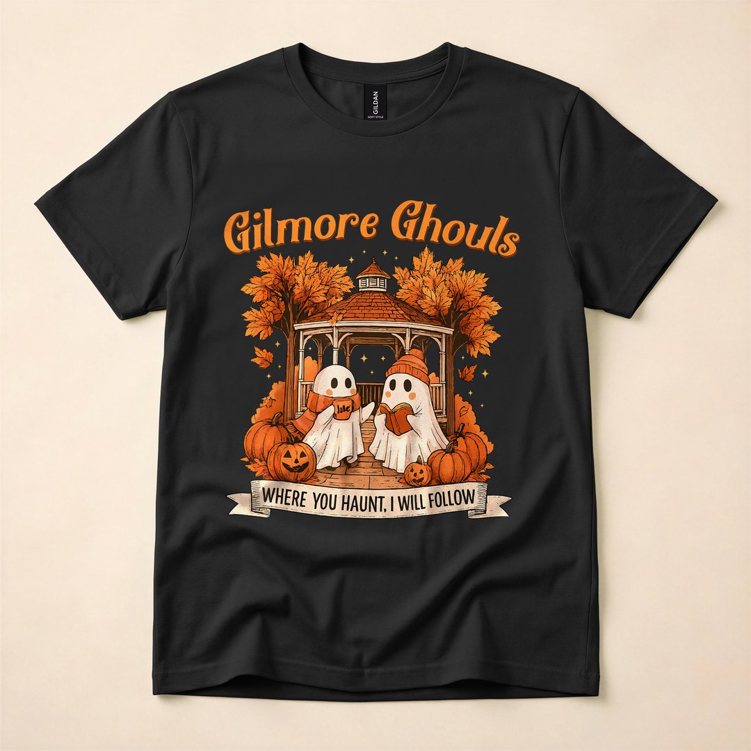 Gilmore Ghouls Where You Haunt I Will Follow Halloween T-Shirt