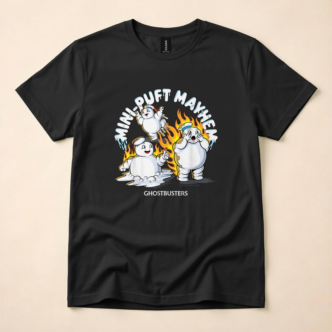 Ghostbusters Frozen Empire Mini-Puft Mayhem T-Shirt