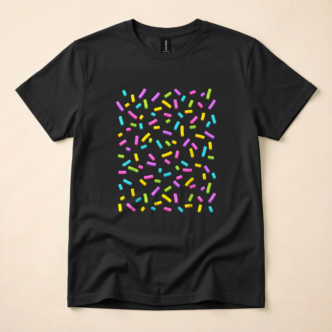 Ice Cream Cone Sprinkles Halloween Costume T-Shirt - photo 3