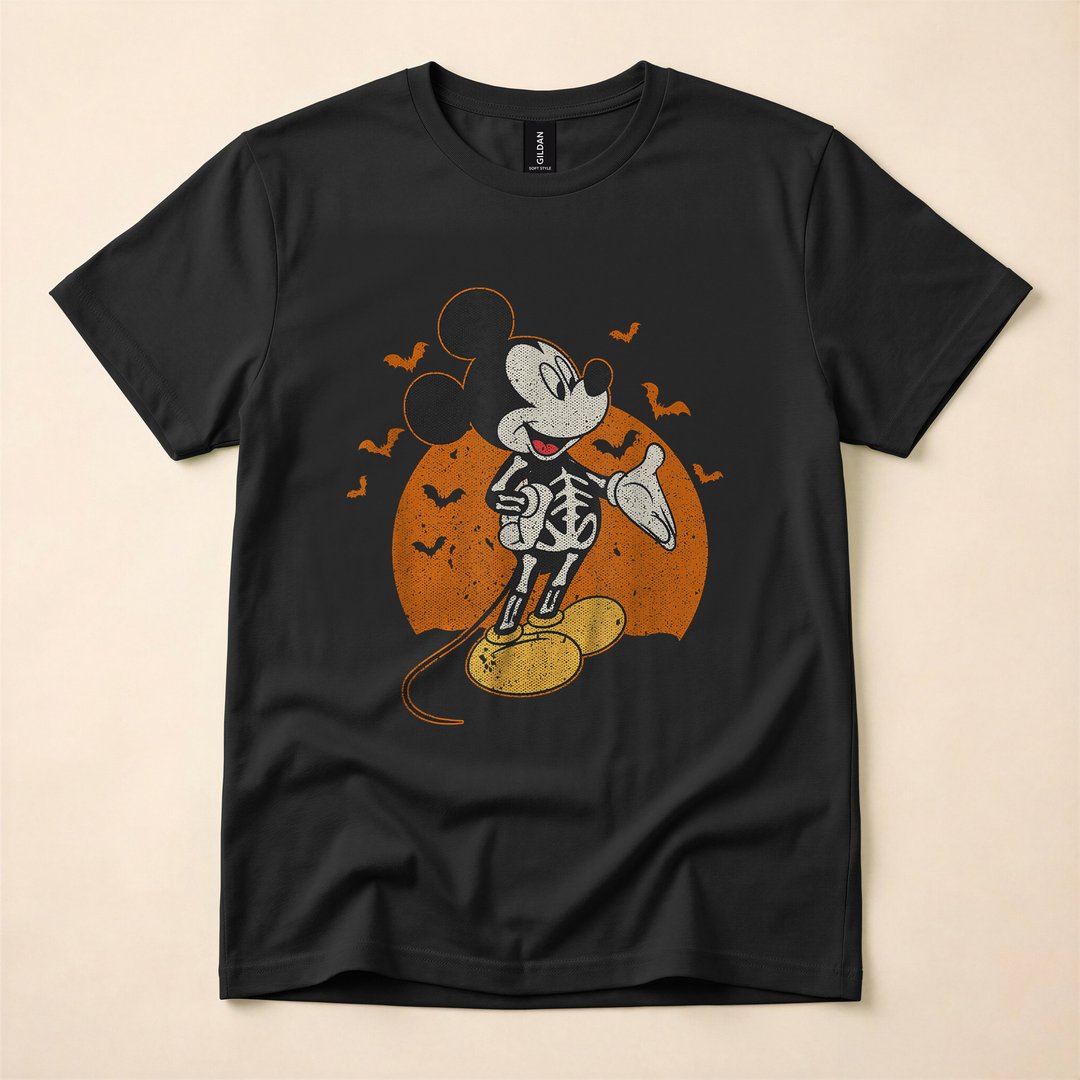 Disney Mickey and Friends Vintage Halloween Costume T-Shirt