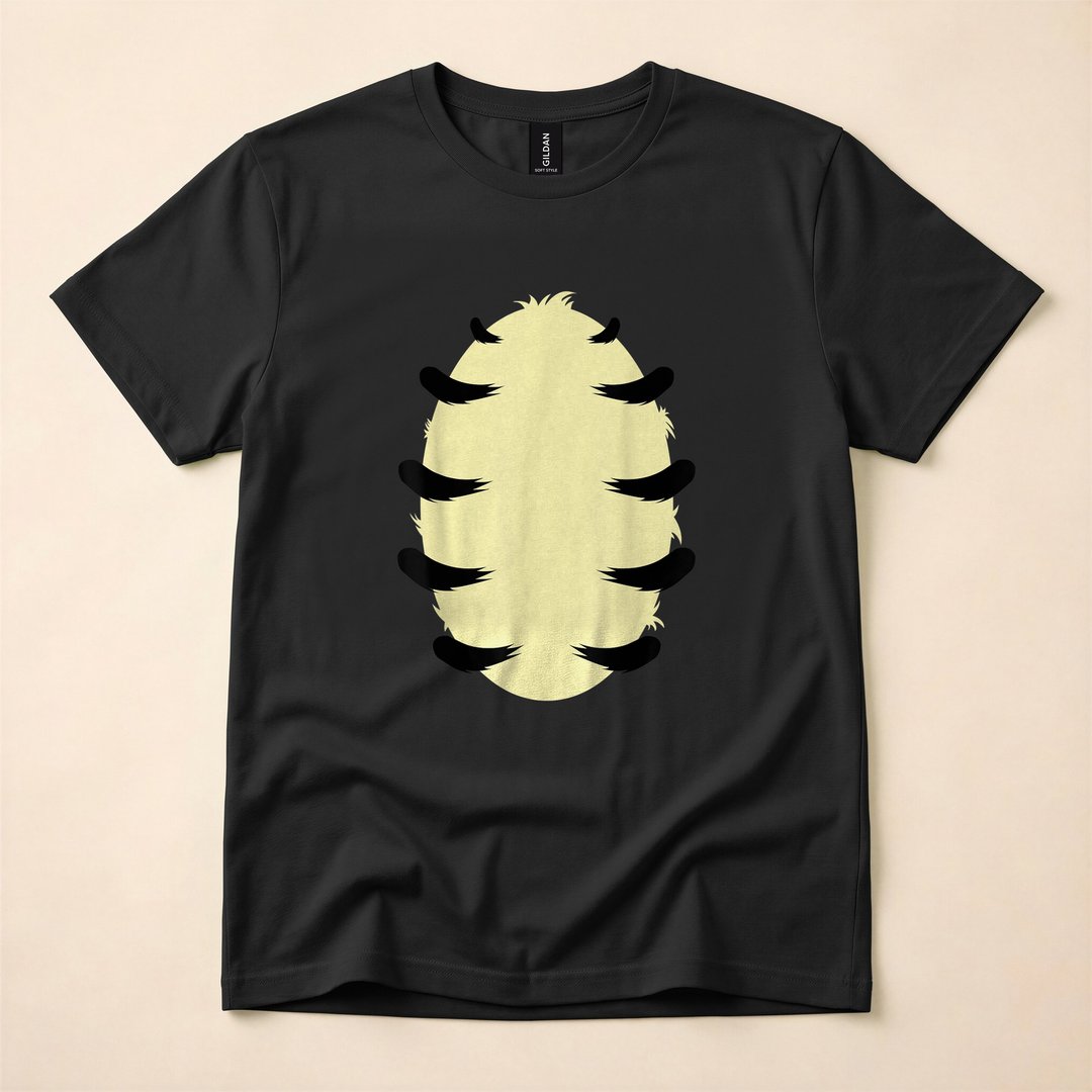 Tiger Belly Halloween Group Costume Funny T-Shirt - photo 3