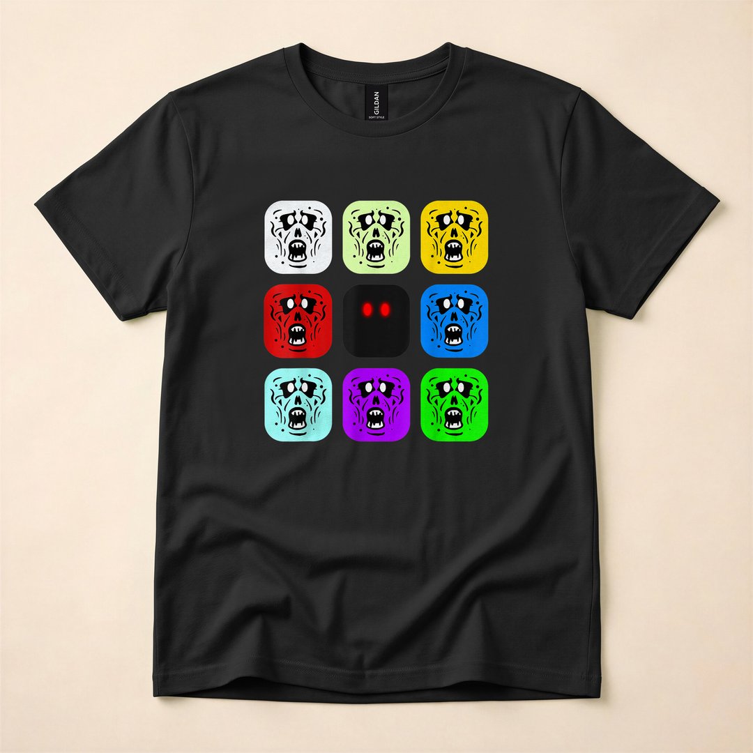 Zombie Rush Undead Horror Halloween T-Shirt