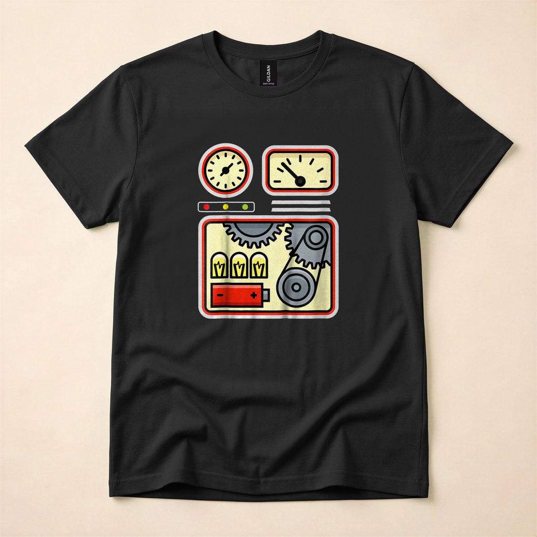 Kids Robot Easy Halloween Costume T-Shirt - photo 3