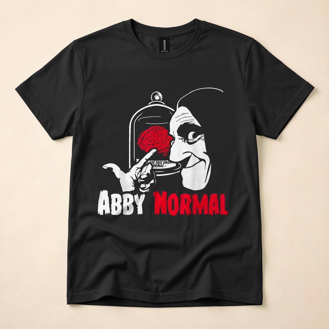Abby Normal Brain Funny Frankenstein Halloween T-Shirt - photo 1