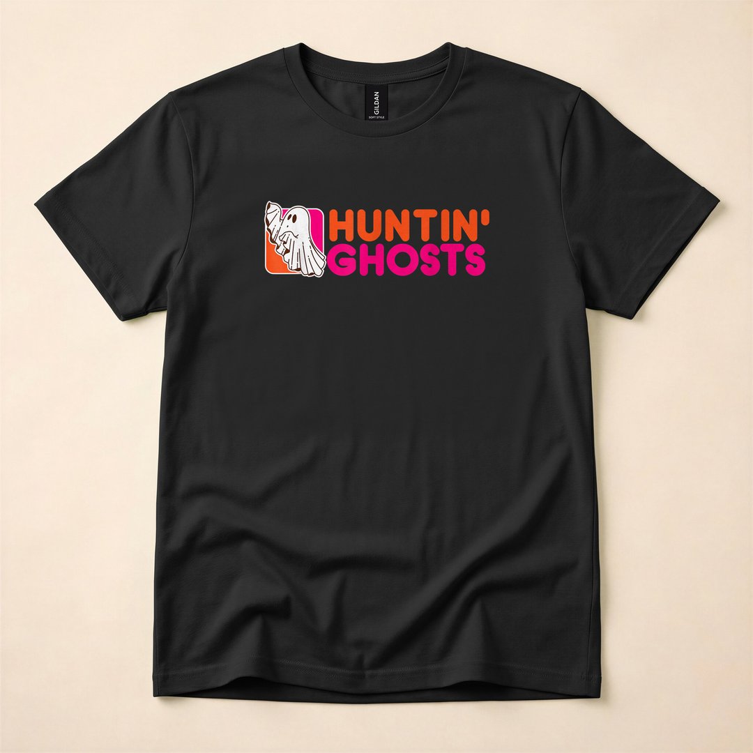 Ghost Hunter Paranormal Activity Halloween T-Shirt, Spooky Season Graphic Tee Gift - photo 1