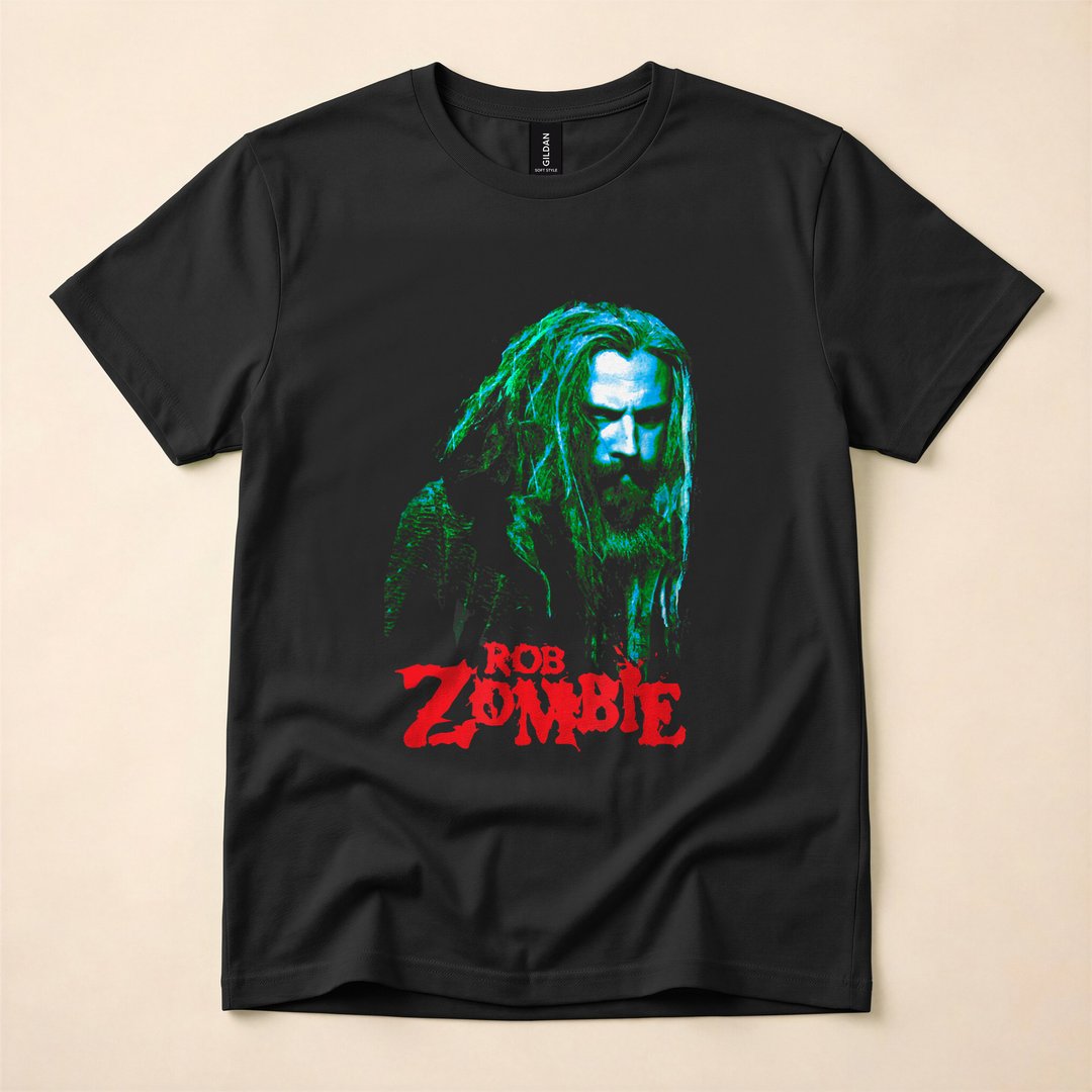 Rob Zombie Horror Rock Album Cover T-Shirt