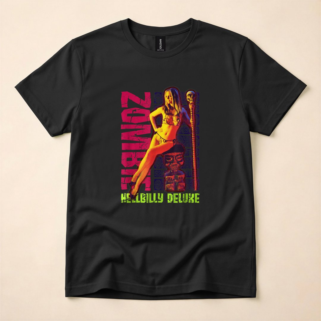 Rob Zombie Stone Age Sheri Horror Rock Halloween T-Shirt