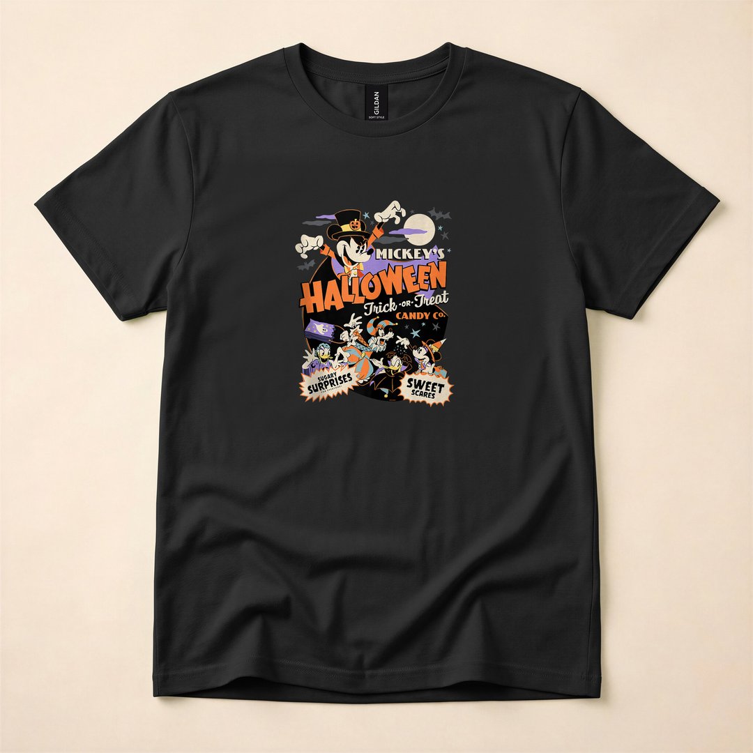 Mickey's Halloween Trick or Treat Candy Co T-Shirt