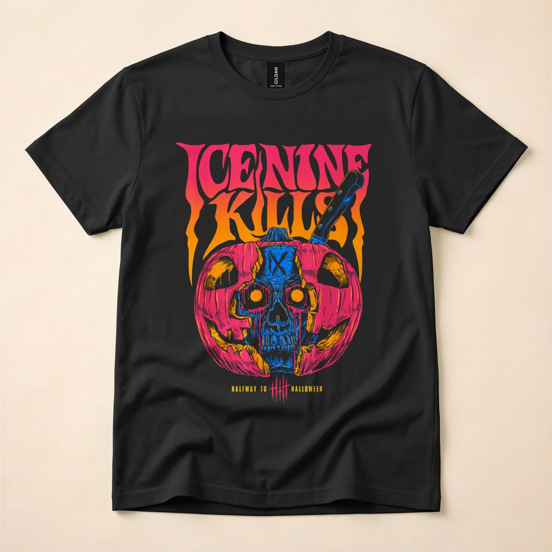 Ice Nine Kills Pumpkin Head Horror T-Shirt