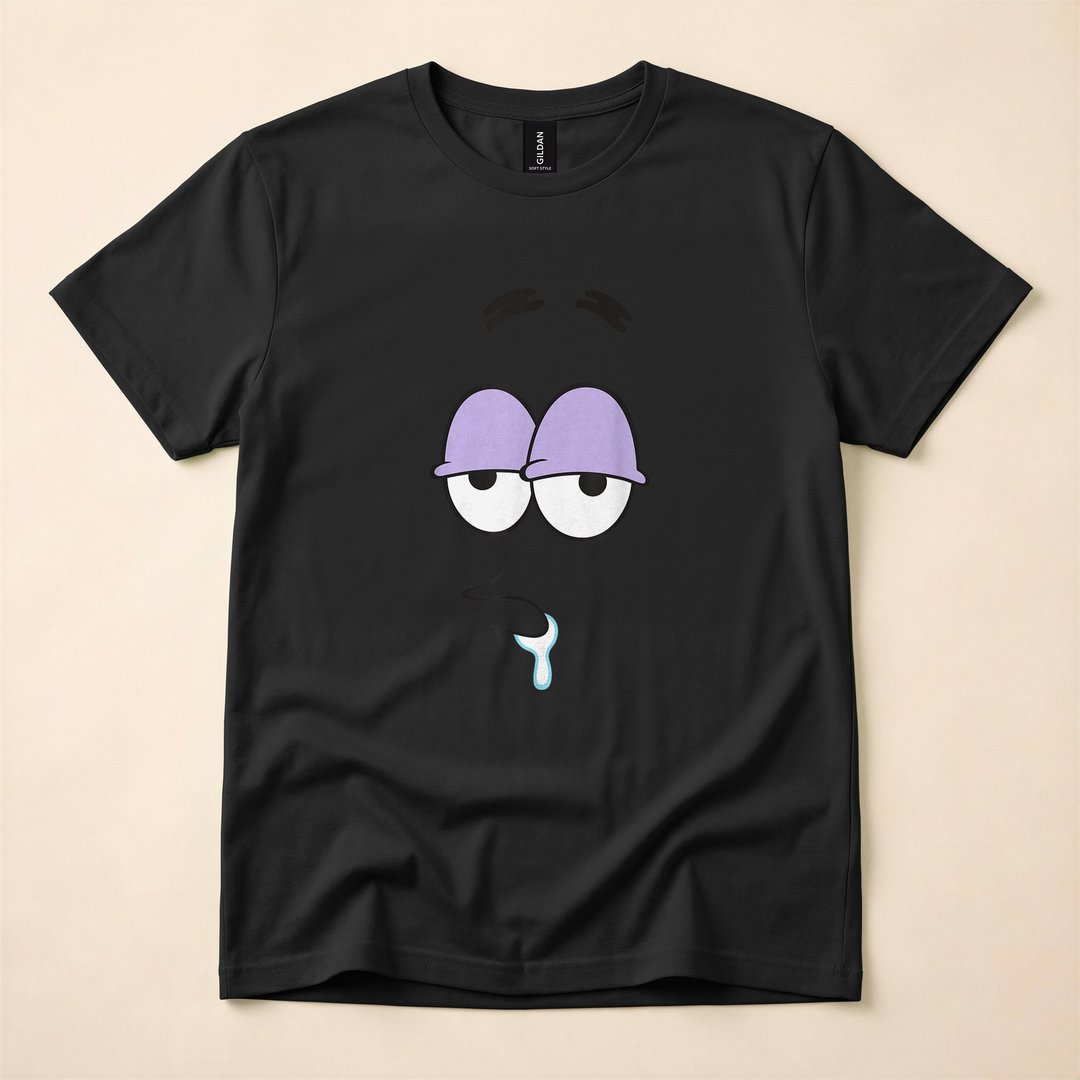 SpongeBob Patrick Star Drooling Halloween Costume T-Shirt - photo 3