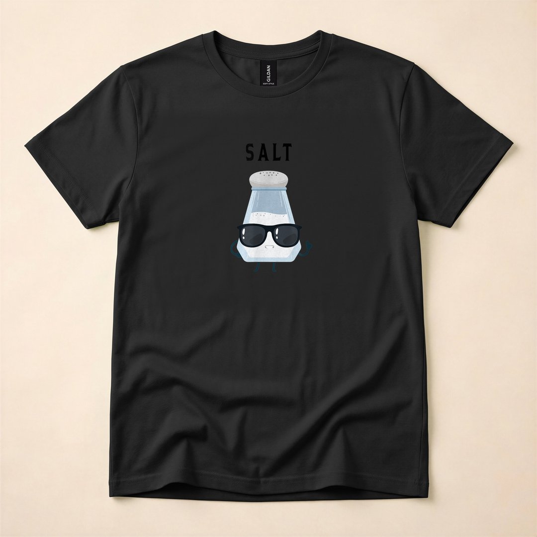 Salt and Pepper Matching Halloween Costume T-Shirt - photo 3