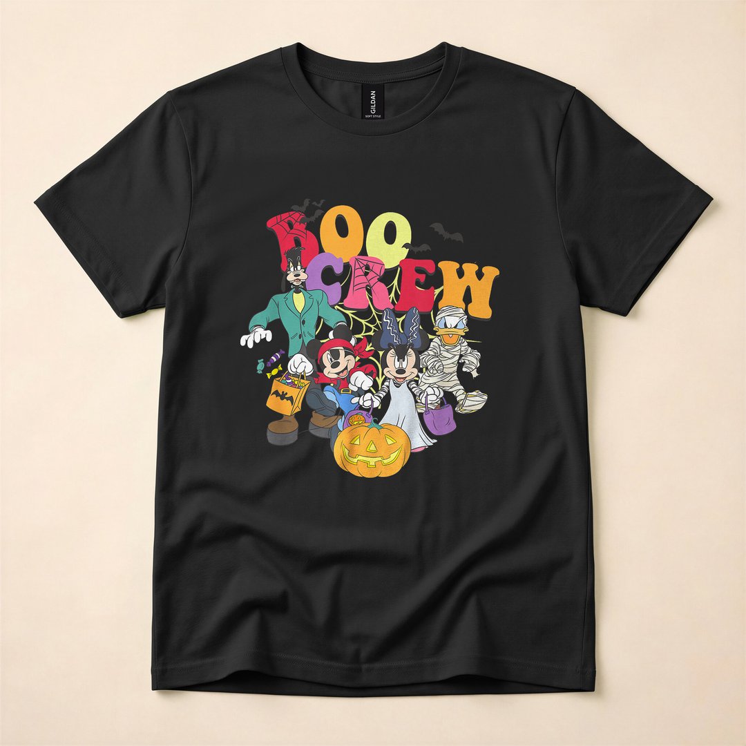 Disney Mickey and Friends Boo Crew Halloween T-Shirt - photo 3
