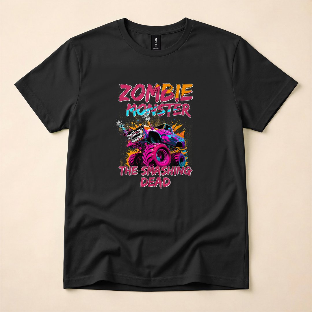 Zombie Monster Truck The Smashing Dead T-Shirt