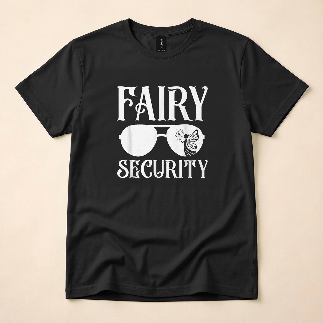 Fairy Security Family Matching Halloween Costume T-Shirt