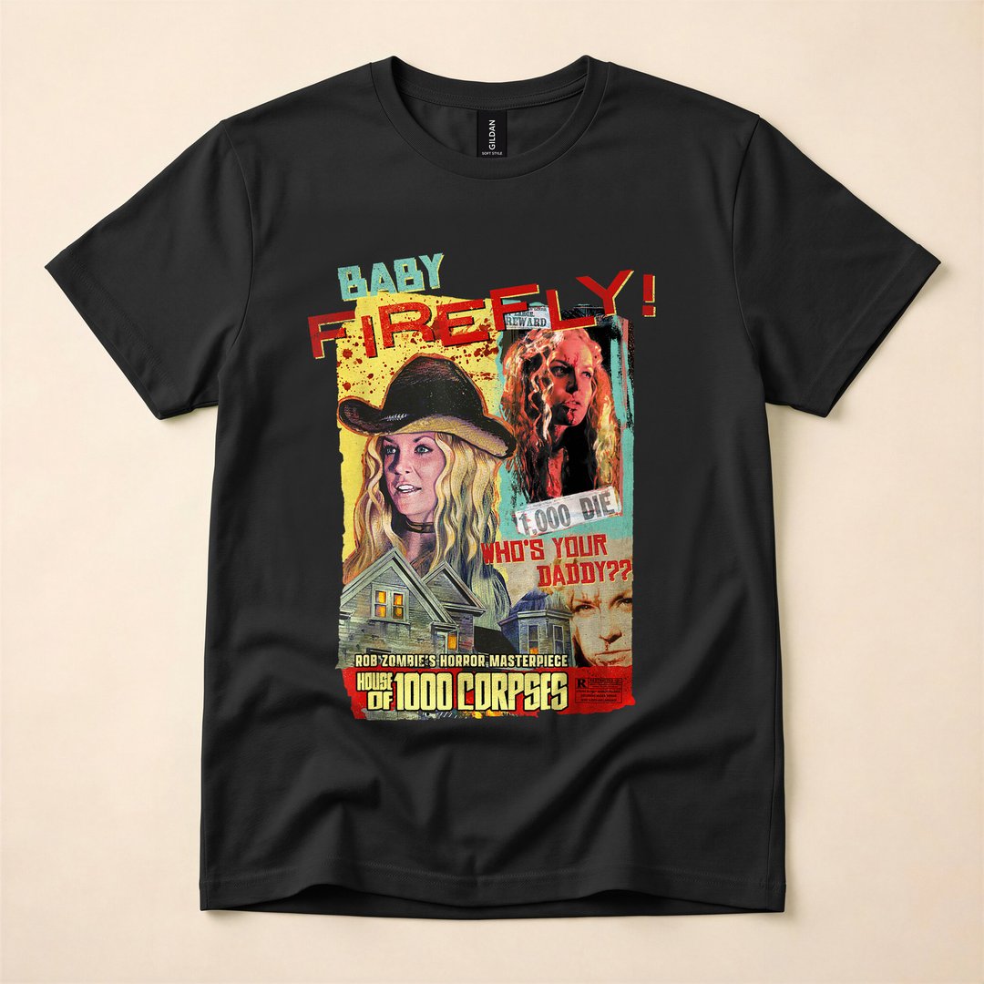 Rob Zombie Baby Firefly Horror Rock Halloween T-Shirt