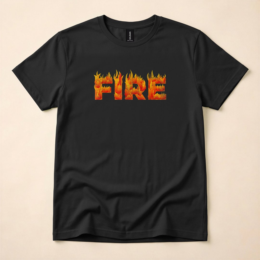 Fire and Ice Matching Couples Halloween Costume T-Shirt