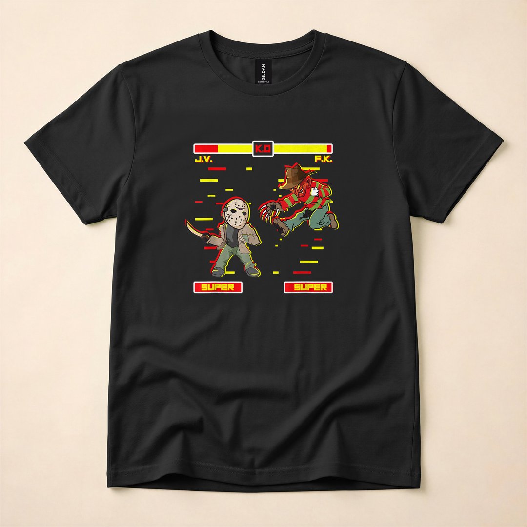 Horror Movie Video Game Lazy Halloween Costume T-Shirt
