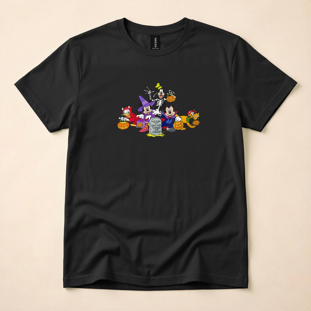 Mickey and Friends Halloween Group Costume T-Shirt