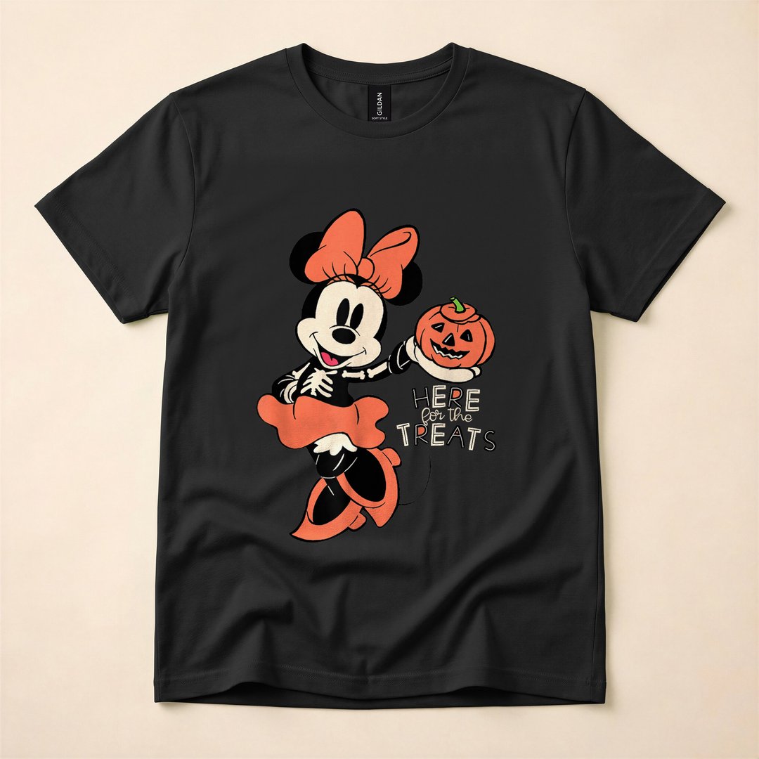 Mickey Mouse and Friends Halloween Pumpkin T-Shirt - photo 3