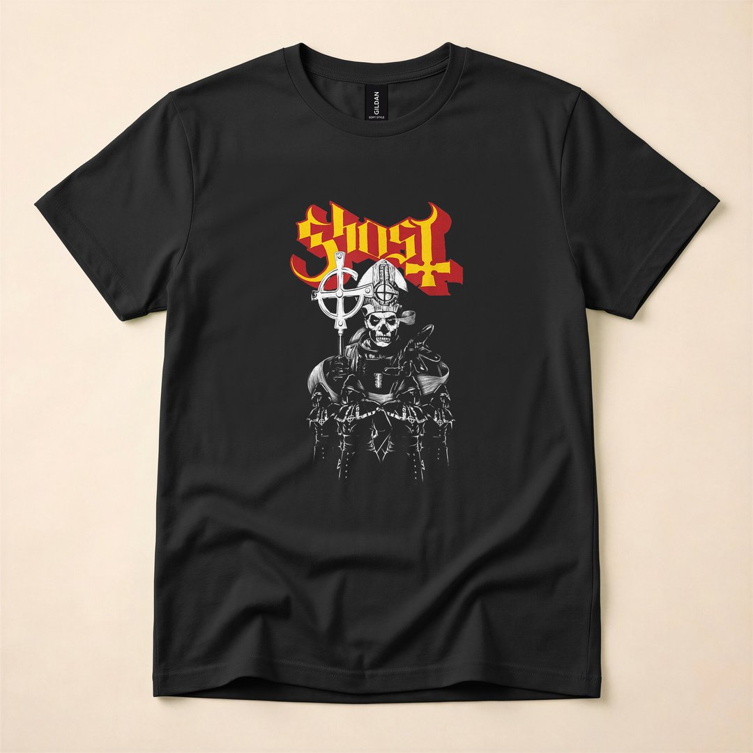 Ghost Band Papa Emeritus II Occult Horror T-Shirt
