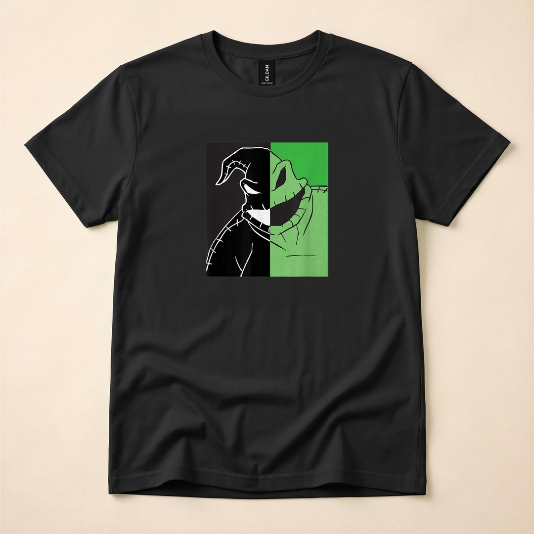 Nightmare Before Christmas Oogie Boogie Split T-Shirt