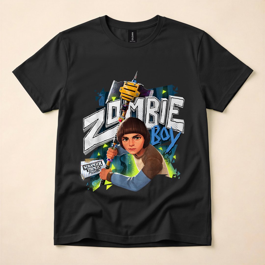 Stranger Things Tales from 85 Zombie Will Byers T-Shirt - photo 3