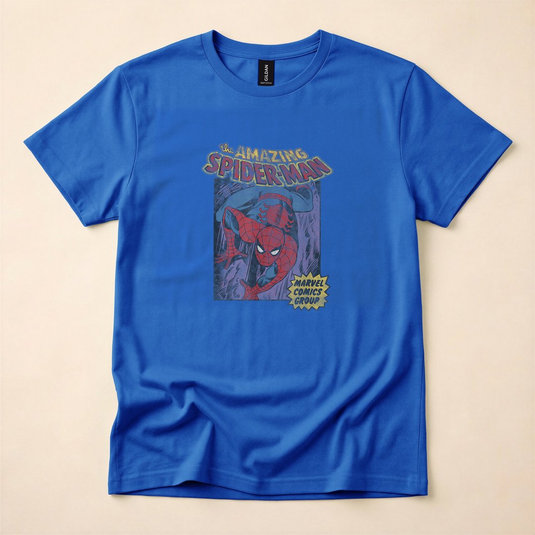 Amazing Spider-Man Classic Comic Book Hero T-Shirt - photo 3