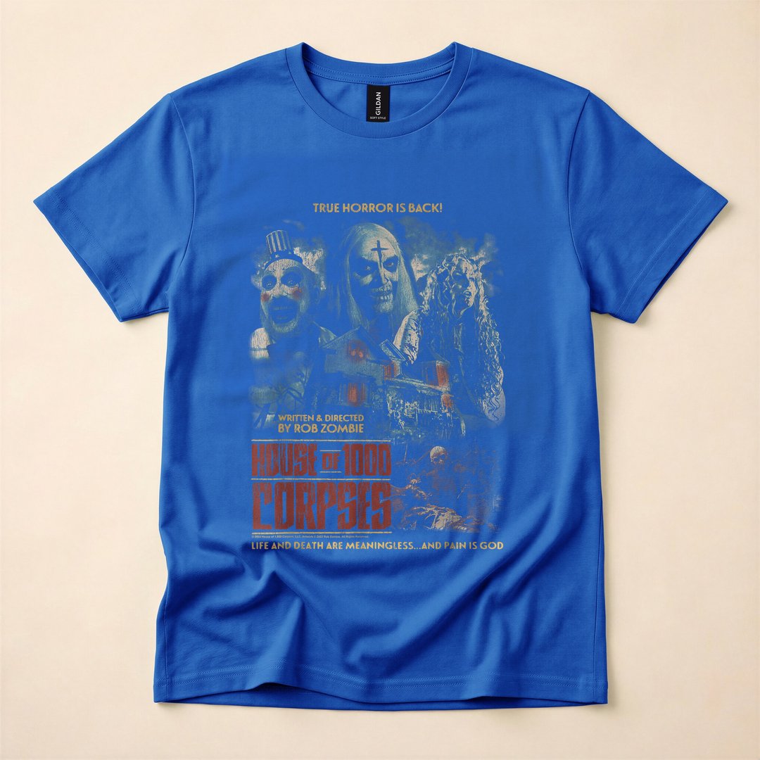 Rob Zombie Horror Movie Collage Poster T-Shirt - photo 3