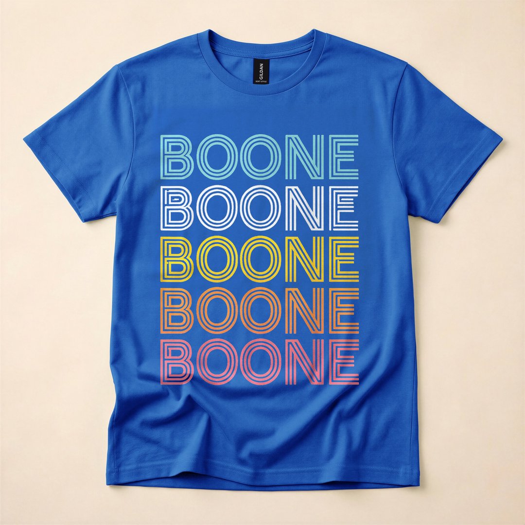 Boone Heart Vintage Hometown Pride T-Shirt - photo 3